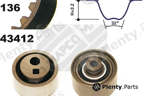 Mapco 23412 — Timing Belt Kit