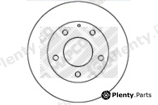 Mapco 15285 — Brake Disc