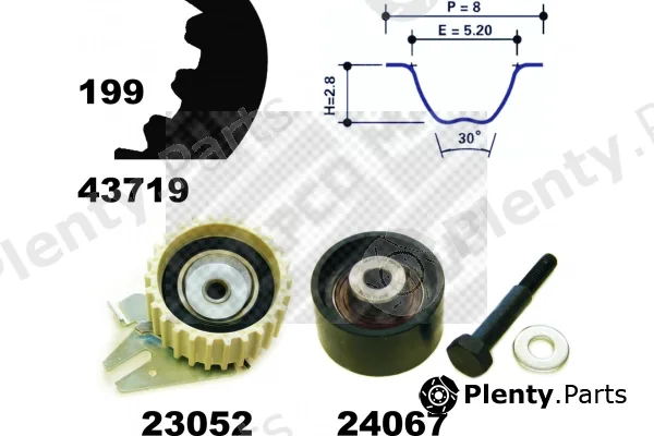 Mapco 23719 — Timing Belt Kit