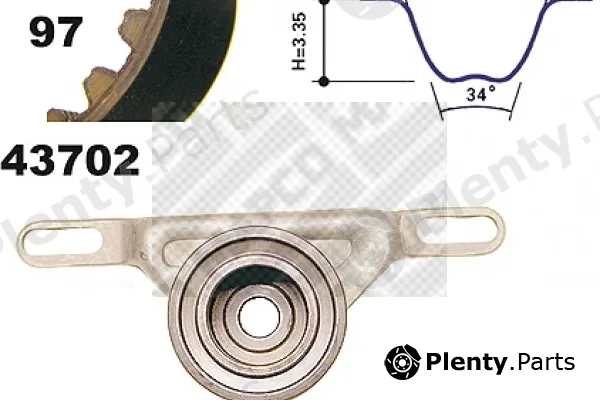 Mapco 23702 — Timing Belt Kit