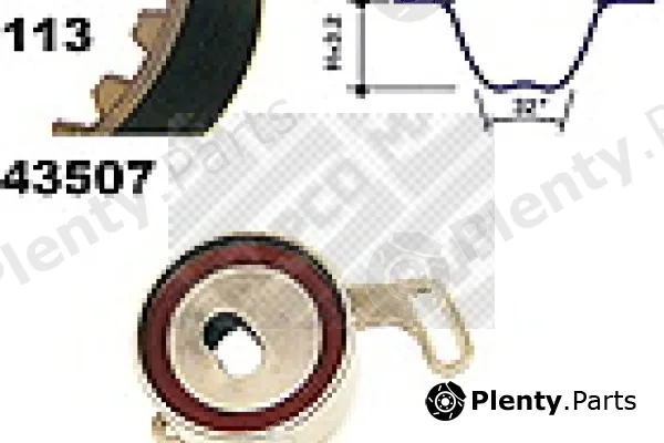 Mapco 23507 — Timing Belt Kit