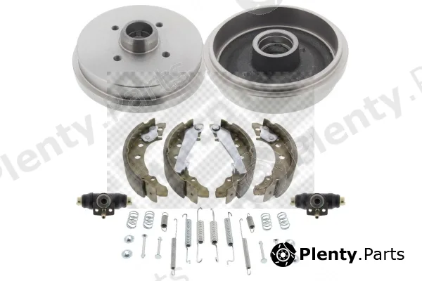 Mapco 35708/3 — Brake Kit, drum brake