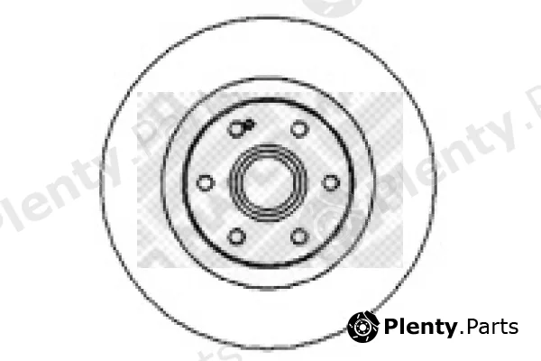 Mapco 15970 — Brake Disc