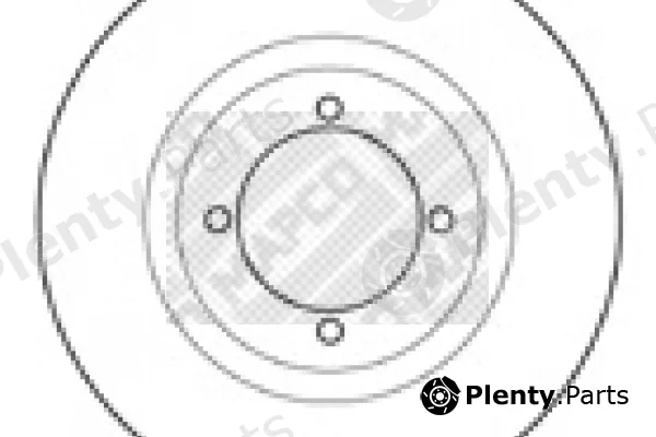 Mapco 15910 — Brake Disc