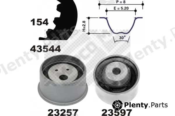 Mapco 23544 — Timing Belt Kit