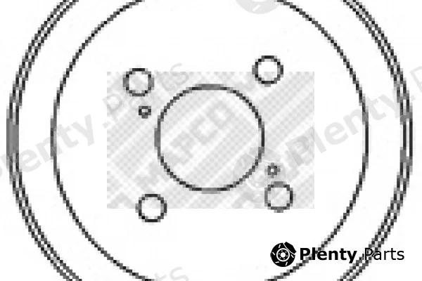 Mapco 35552 — Brake Drum