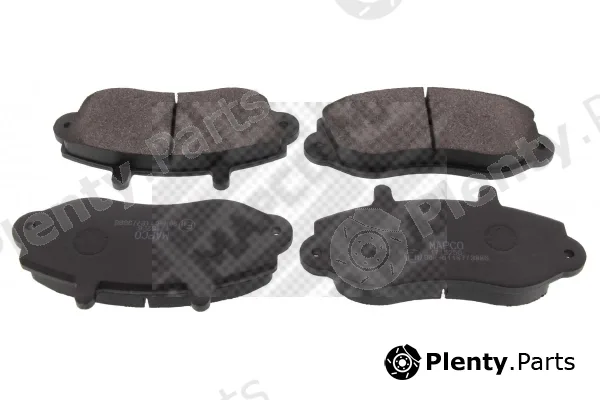Mapco 6524 — Brake Pad Set, disc brake