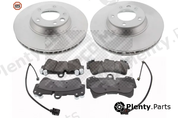 Mapco 47980HPS — Brake Kit, disc brake