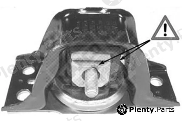 Mapco 36275 — Mounting, engine