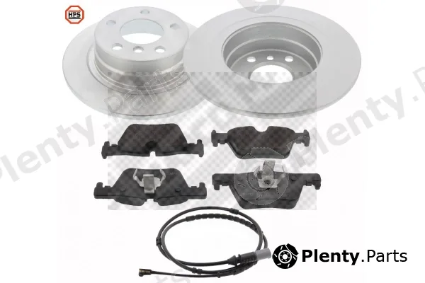 Mapco 47767HPS — Brake Kit, disc brake