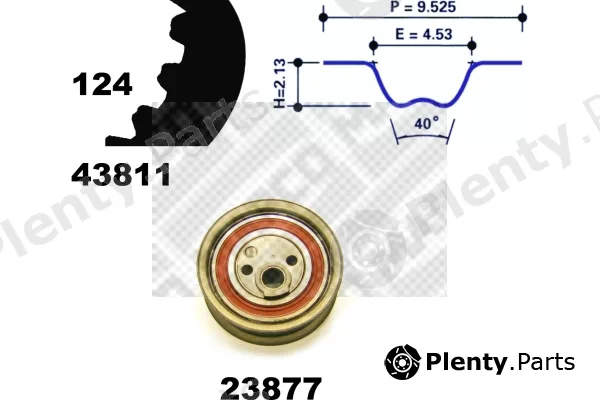 Mapco 23825 — Timing Belt Kit