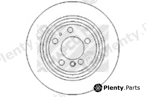 Mapco 15661 — Brake Disc