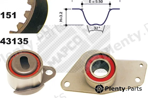 Mapco 23135 — Timing Belt Kit