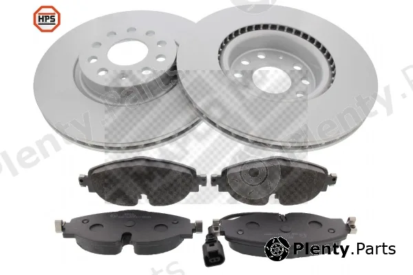 Mapco 47634HPS — Brake Kit, disc brake