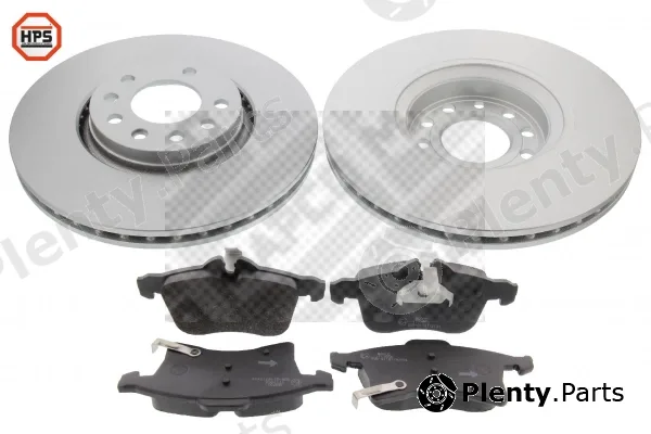Mapco 47709HPS — Brake Kit, disc brake