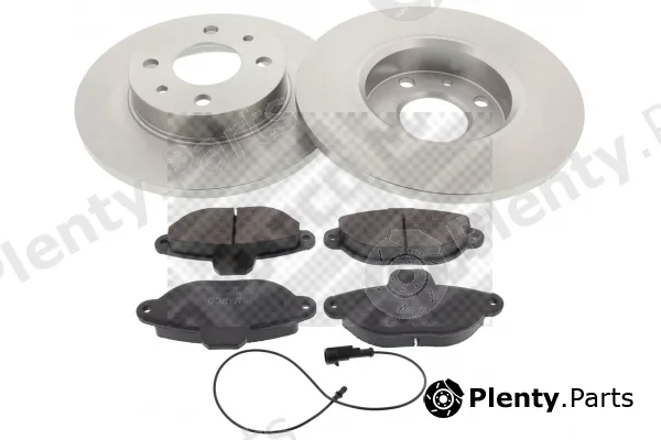 Mapco 47011 — Brake Kit, disc brake