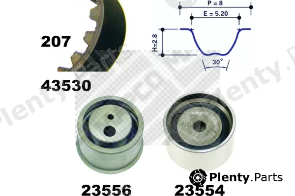 Mapco 23530 — Timing Belt Kit