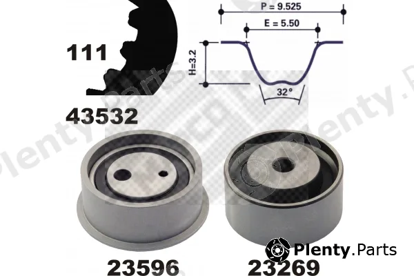 Mapco 23532 — Timing Belt Kit