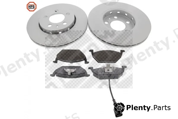 Mapco 47855HPS — Brake Kit, disc brake