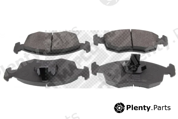 Mapco 6557 — Brake Pad Set, disc brake