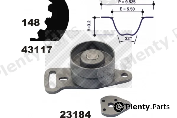 Mapco 23119 — Timing Belt Kit