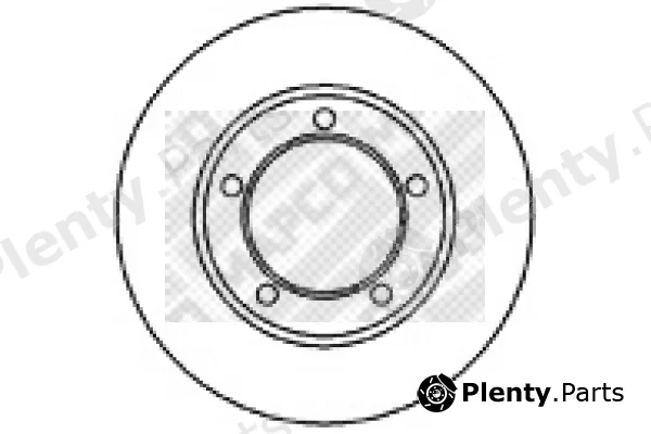 Mapco 15683 — Brake Disc