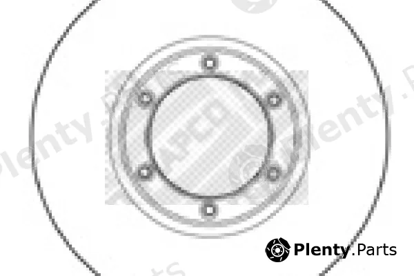Mapco 15842 — Brake Disc