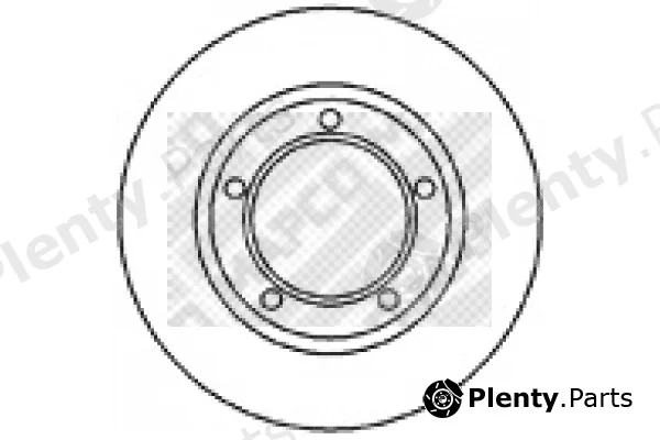 Mapco 15682 — Brake Disc