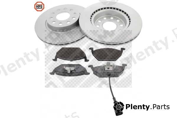Mapco 47832HPS — Brake Kit, disc brake