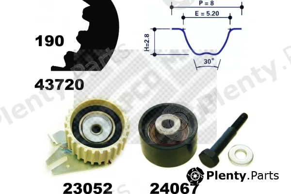Mapco 23720 — Timing Belt Kit