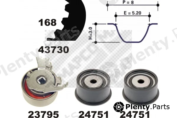 Mapco 23730 — Timing Belt Kit