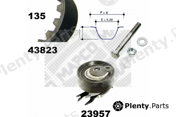 Mapco 23823 — Timing Belt Kit