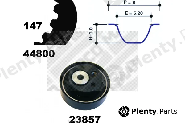 Mapco 73800 — Timing Belt Kit