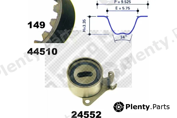Mapco 73510 — Timing Belt Kit