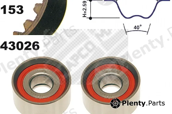 Mapco 23026 — Timing Belt Kit