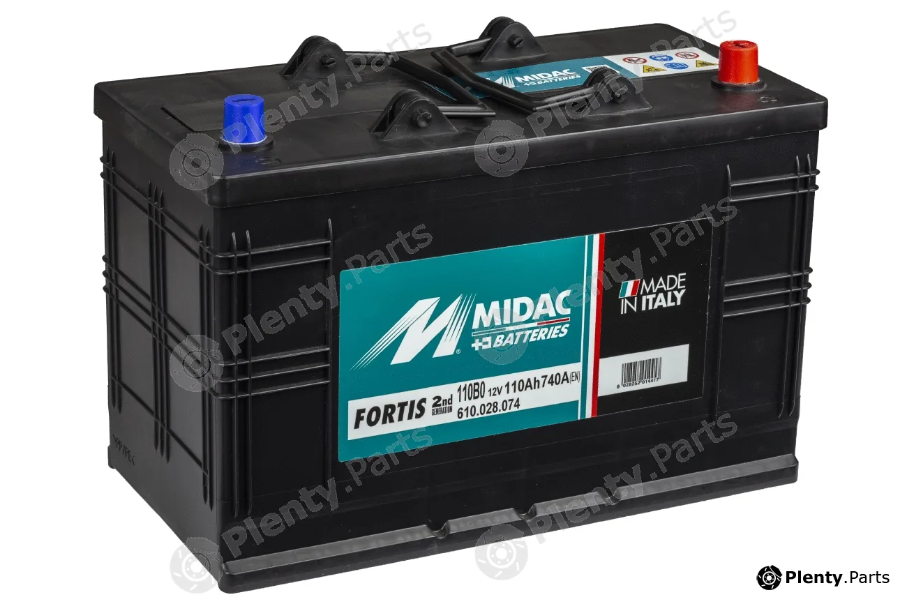 Midac 110B0 — Starter Battery Midac Fortis