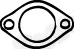Fonos 80805 — Gasket, exhaust pipe