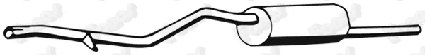 Fonos 02452 — Rear Muffler