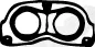 Fonos 81175 — Gasket, exhaust pipe