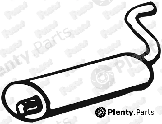 Fonos 01800 — Rear Muffler