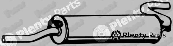 Fonos 05929 — Rear Muffler