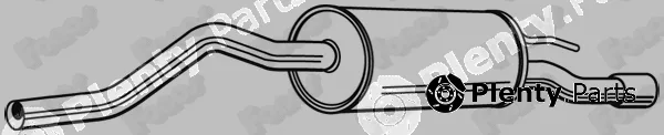 Fonos 24166 — Rear Muffler