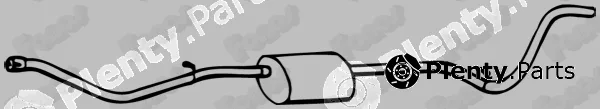 Fonos 05488 — Rear Muffler