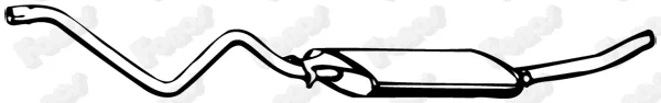 Fonos 04706 — Rear Muffler