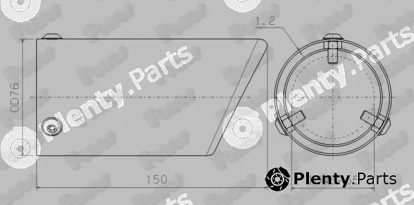 Fonos 10671 — Exhaust Tip