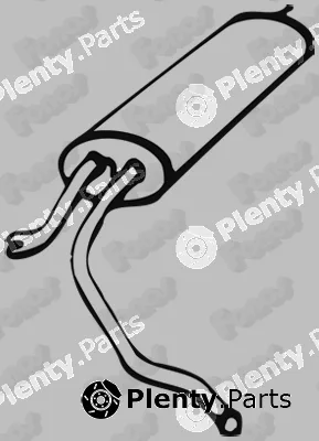 Fonos 01132 — Rear Muffler