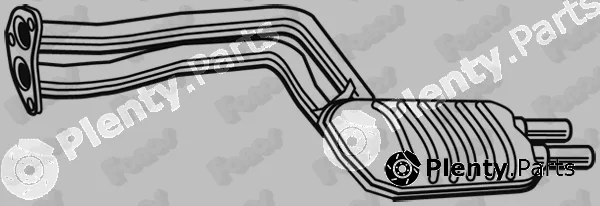 Fonos 23287 — Front Muffler