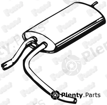 Fonos 01064 — Rear Muffler