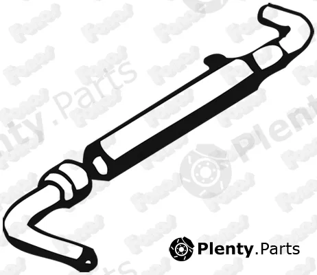 Fonos 04587 — Exhaust Pipe