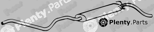 Fonos 31560 — Rear Muffler